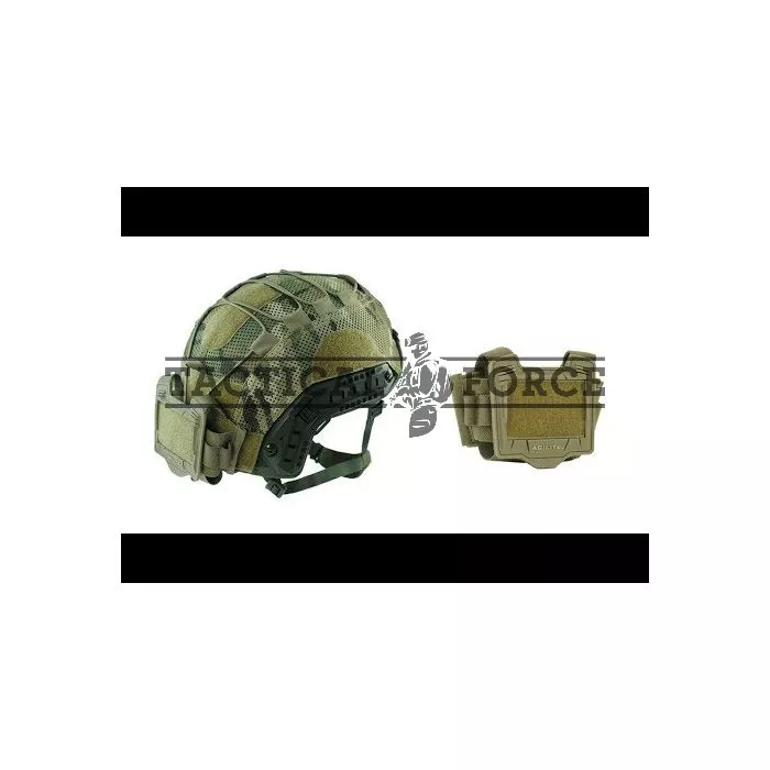 Agilite Detachable Universal Counterweight Helmet Pouch (Color: Black)