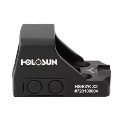 Holosun - HS407K X2 6 MOA Open Reflex SubCompact Pistol Sight-30030-a